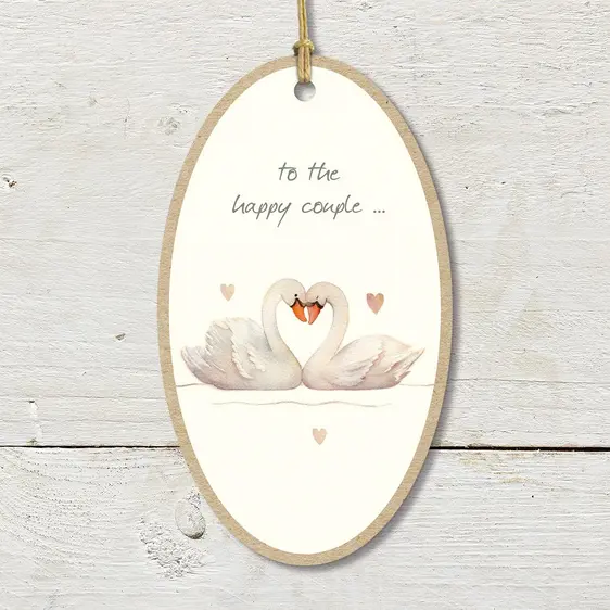 To The Happy Couple Keepsake Plaque