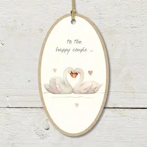 To The Happy Couple Keepsake Plaque