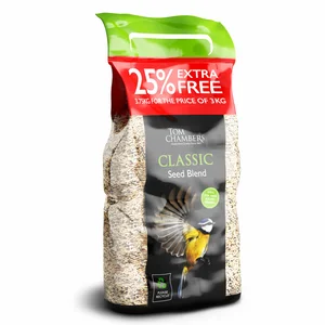 Tom Chambers Classic Seed Blend 3kg + 25% Extra Free
