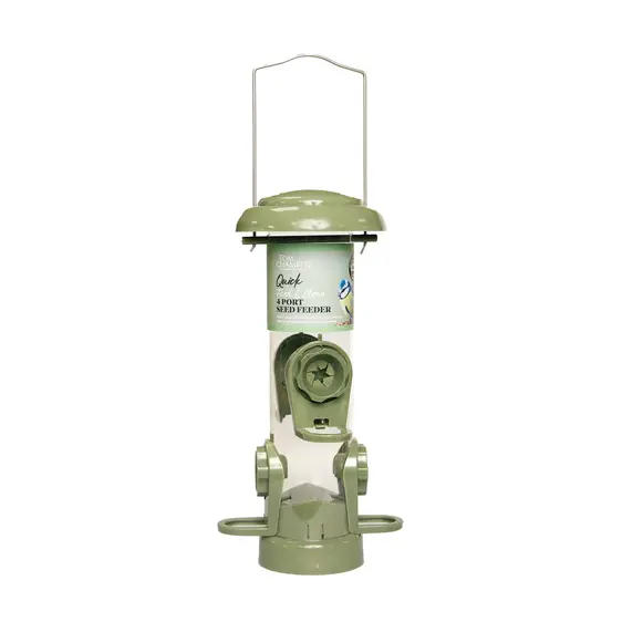 Tom Chambers Feed & Clean Seed Feeder - 4 Port