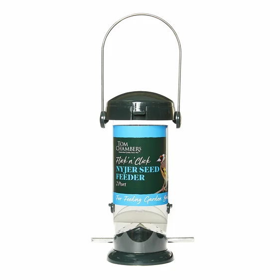 Tom Chambers Flick 'n' Click Nyjer Seed Feeder