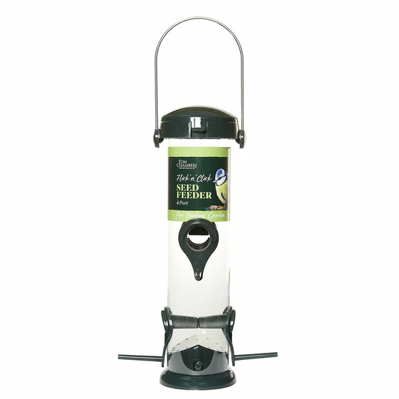 Tom Chambers Flick 'n' Click Seed Feeder 4 Port