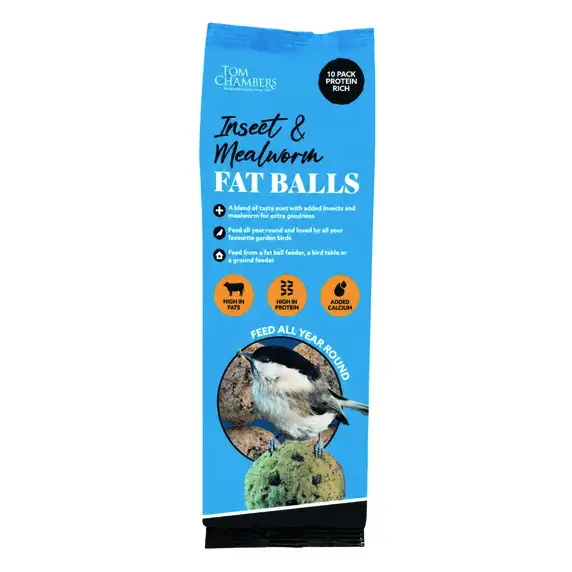 Tom Chambers Mealworm & Insect Fat Balls
