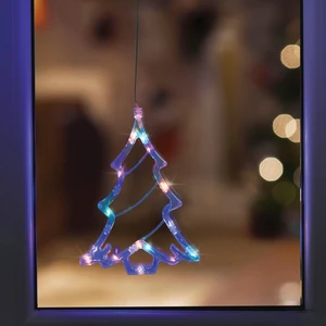 Tree Light Window Hanger - Multi-Coloured