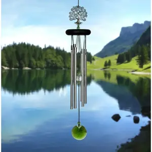 Woodstock Chimes Tree of Life Crystal Windchime - image 2