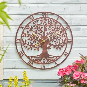 Tree Of Life Garden Clock 60cm