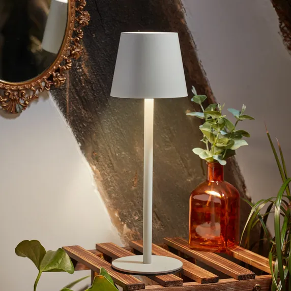 Turin Rechargeable Lamp - Ivory - image 2