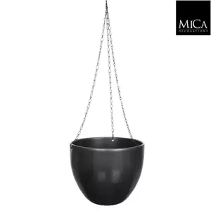 Tusca Anthracite Hanging Pot - Ø22cm