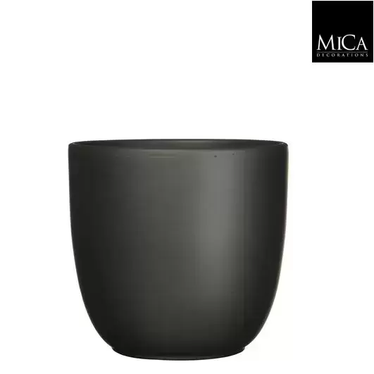 Tusca Matt Black Pot - Ø31cm