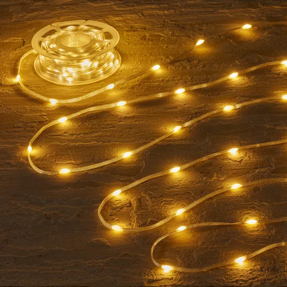 Two Tone Cool Rechargeable String Lights - 200 Lights - image 2