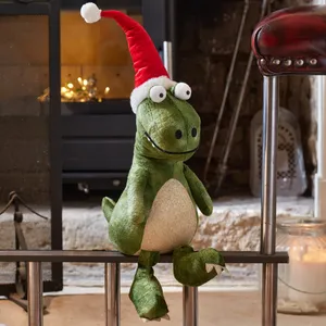 Tyrone Rex Christmas Plush - Green