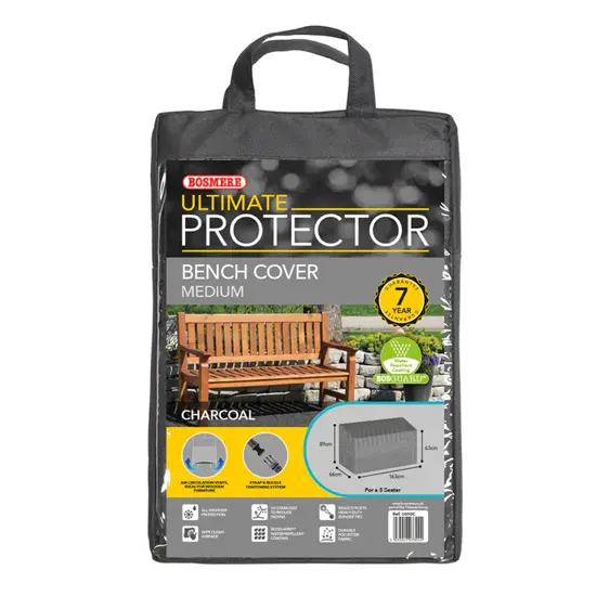 Ultimate Protector Bench Cover Medium - Charcoal