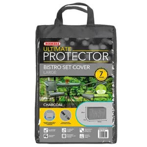 Ultimate Protector Bistro Set Large Cover - Charcoal