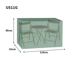 Ultimate Protector Bistro Set Small Cover - Green - image 2
