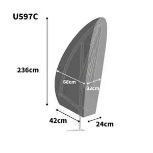 Ultimate Protector Cantilever Parasol Cover - Medium - image 2
