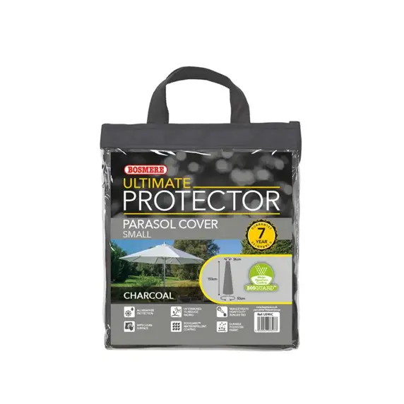 Ultimate Protector Charcoal Parasol Cover - Small - image 1