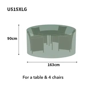 Ultimate Protector Small Patio Set Cover - Green - image 2