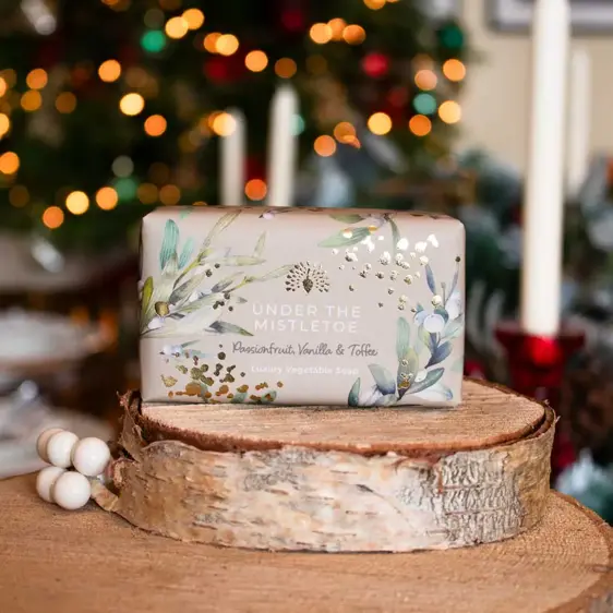Under The Mistletoe Christmas Soap