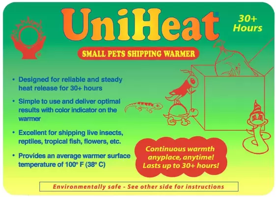 Uniheat 30 hr Shipping Warmer