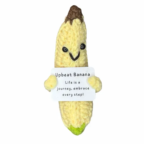 Upbeat Crochet Banana