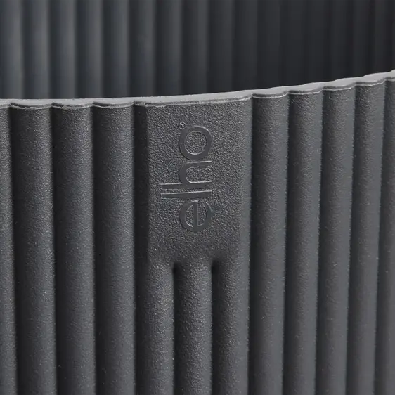 elho Vibes Fold Anthracite Coupe Pot - Ø30cm - image 3
