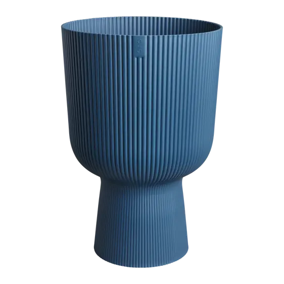 elho Vibes Fold Deep Blue Coupe Pot - Ø30cm - image 1