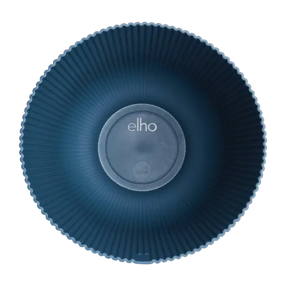 elho Vibes Fold Deep Blue Coupe Pot - Ø30cm - image 2