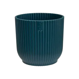elho Vibes Fold Deep Blue Mini Pot Ø11cm - image 1