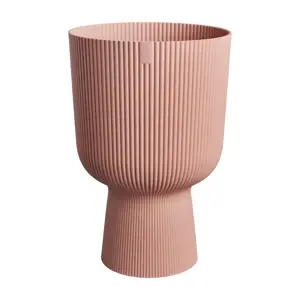 elho Vibes Fold Delicate Pink Coupe Pot - Ø14cm - image 1