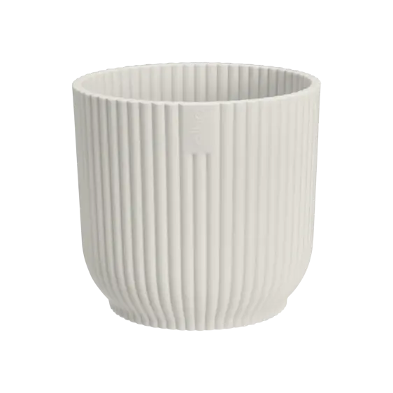 elho Vibes Fold Silky White Mini Pot Ø11cm - image 1