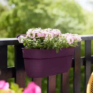 elho Vibia Campana Maple Purple Hanging Planter - Large - image 1