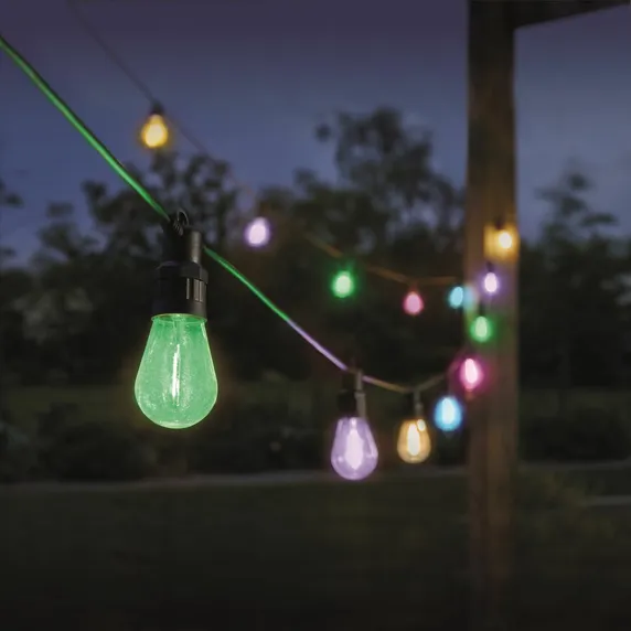 Vintage Festoon Multi Colour Lights