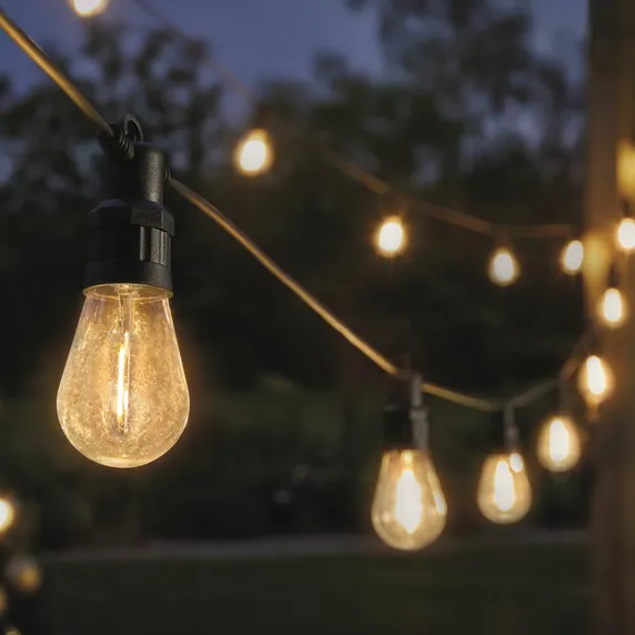 Vintage Festoon Warm White Lights - 10 Lights