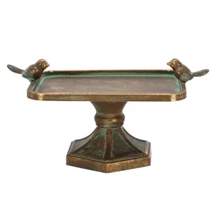 Vintage Style Long Bird Bath