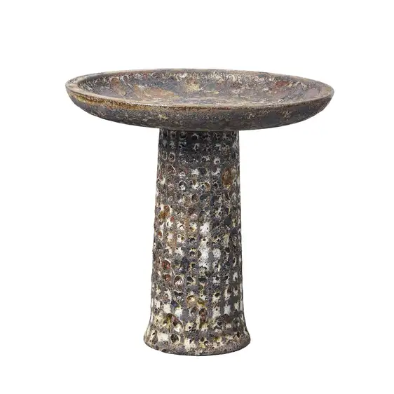 Virtue Rustic Brown Bird Bath