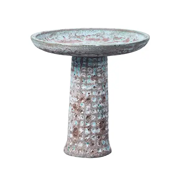 Virtue Turquoise Bird Bath