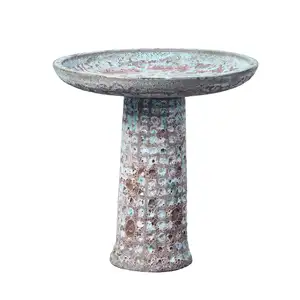 Virtue Turquoise Bird Bath