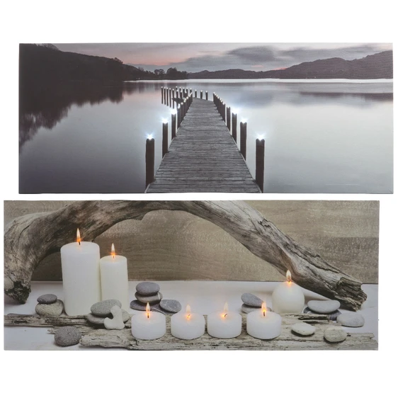 Wall Art With LED Lighting - Serene - image 1