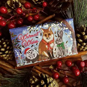 Warmest Wishes Christmas Soap - image 1