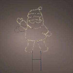 Waving Santa Stake Light