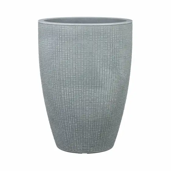 Weben Grey Tall Planter Ø30cm