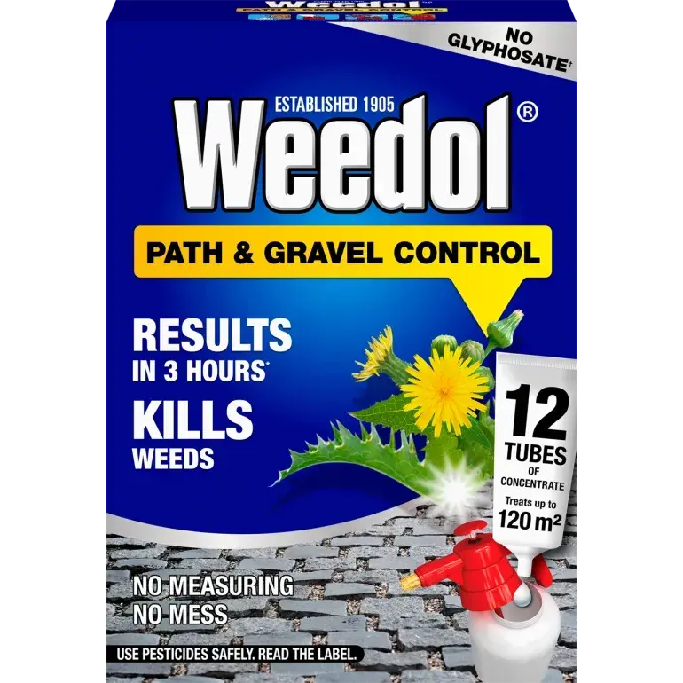 Weedol Path & Gravel Control Weedkiller 12 tubes Cowell's Garden