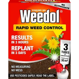 Weedol Rapid Weed Control - 3 tubes