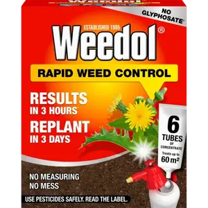 Weedol Rapid Weed Control - 6 tubes