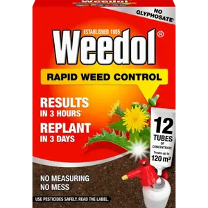 Weedol Rapid Weed Control - 12 tubes
