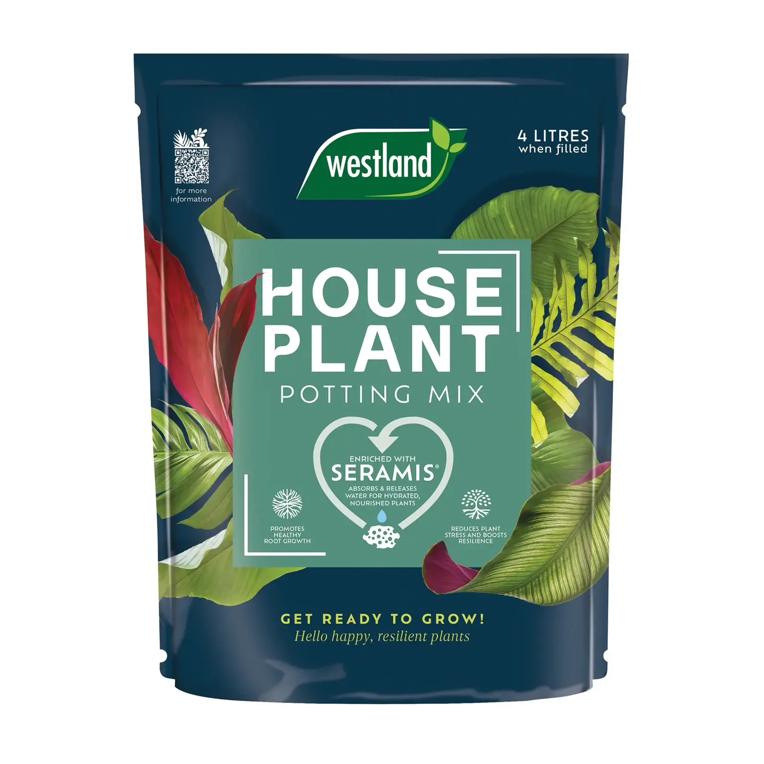Westland Houseplant Potting Mix 4L - Cowell's Garden Centre