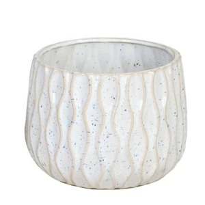 White Glazed Pot - ⌀ 6cm