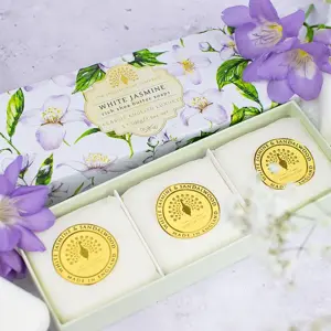 White Jasmine Soap Gift Set