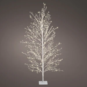 White Bushy Illuminated Bare Branch Tree - 150cm