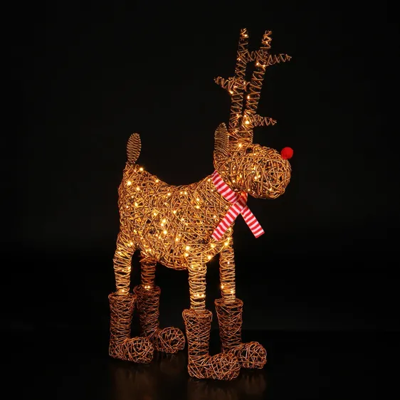 Wicker Rudolph (Large)